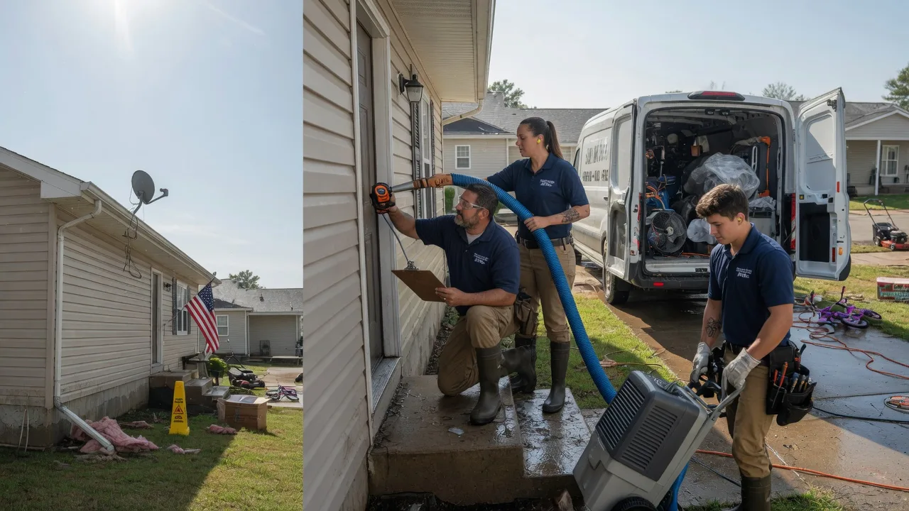 Ceiling Water Damage Restoration in New Lothrop, MI near me